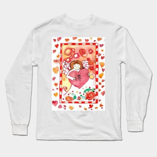 Healed Heart Angel Long Sleeve T-Shirt